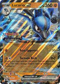 Lucario ex (Prismatic Evolutions Stamp) 051/131