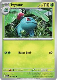 Ivysaur 002/132 · Reverse Holo