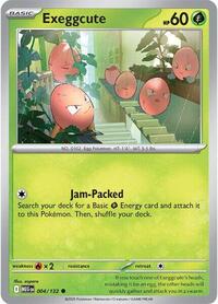 Exeggcute 004/132 · Reverse Holo