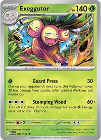 Exeggutor 005/132 · Reverse Holo