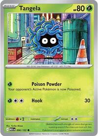 Tangela 006/132 · Reverse Holo