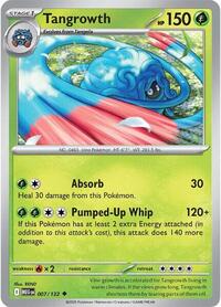 Tangrowth 007/132 · Reverse Holo