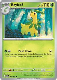 Bayleef 009/132 · Reverse Holo