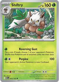 Shiftry 015/132 · Reverse Holo