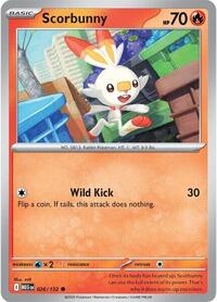 Scorbunny 026/132 · Reverse Holo