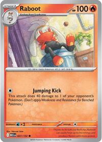 Raboot 027/132 · Reverse Holo