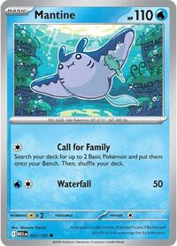 Mantine 032/132 · Reverse Holo
