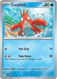 Corphish 033/132 · Reverse Holo