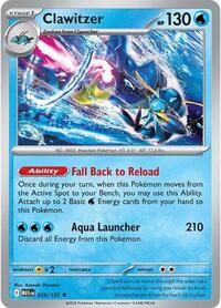 Clawitzer 038/132 · Reverse Holo