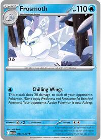 Frosmoth 043/132 · Reverse Holo