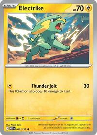 Electrike 049/132 · Reverse Holo
