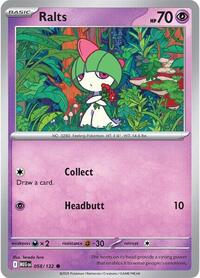 Ralts 058/132 · Reverse Holo