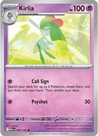 Kirlia 059/132 · Reverse Holo
