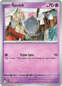 Spoink 062/132 · Reverse Holo