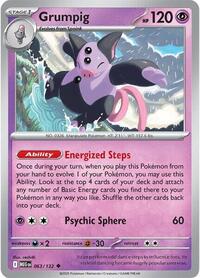 Grumpig 063/132 · Reverse Holo