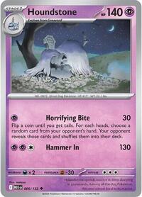 Houndstone 066/132 · Reverse Holo