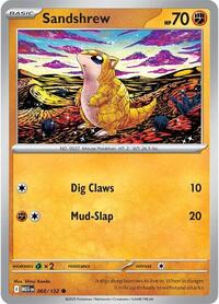 Sandshrew 068/132 · Reverse Holo