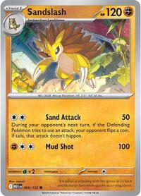 Sandslash 069/132 · Reverse Holo