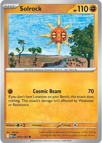 Solrock 075/132 · Reverse Holo
