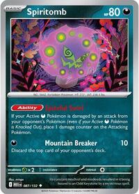 Spiritomb 087/132 · Reverse Holo