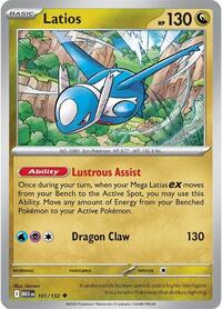 Latios 101/132 · Reverse Holo