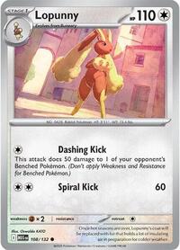 Lopunny 108/132 · Reverse Holo