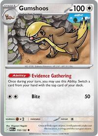 Gumshoos 110/132 · Reverse Holo