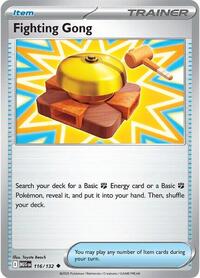 Fighting Gong 116/132 Mega Evolution Reverse Holo Pokémon card