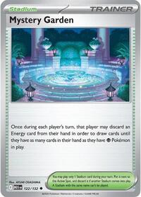 Mystery Garden 122/132 Mega Evolution Reverse Holo Pokémon card