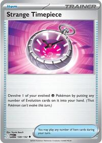 Strange Timepiece 128/132 Mega Evolution Reverse Holo Pokémon card