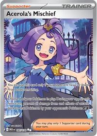 Acerola's Mischief 165/132 Mega Evolution Pokémon card