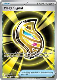 Mega Signal 171/132 Mega Evolution Pokémon card