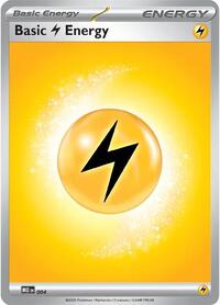 Basic Lightning Energy 4 Mega Evolution Energies Reverse Holo Pokémon card