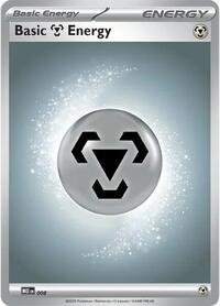 Basic Metal Energy 8 Mega Evolution Energies Reverse Holo Pokémon card