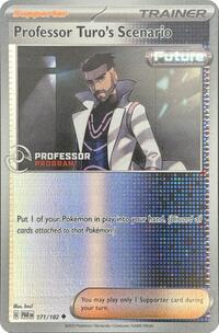 Professor Turo's Scenario - 171/182 177/182 Professor Program Promos Pokémon card