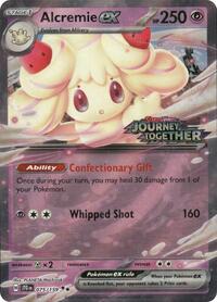 Alcremie ex (Journey Together Stamped) 075/159