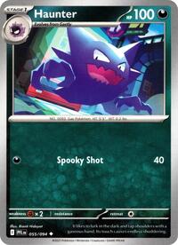 Haunter 055/094 · Reverse Holo