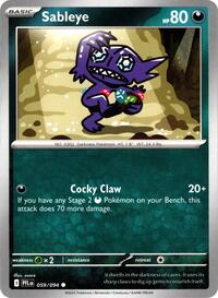 Sableye 059/094 · Reverse Holo