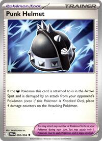 Punk Helmet 092/094 Phantasmal Flames Reverse Holo Pokémon card