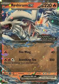 Reshiram ex (Journey Together Stamped) 030/159
