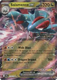 Salamence ex (Journey Together Stamped) 114/159