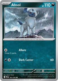 Absol 063/094 · Reverse Holo