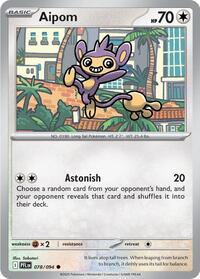 Aipom 078/094 · Reverse Holo