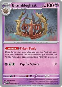 Brambleghast 047/094 · Reverse Holo