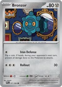 Bronzor 071/094 · Reverse Holo