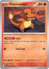 Charmander 011/094 · Reverse Holo