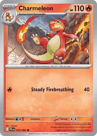 Charmeleon 012/094 · Reverse Holo