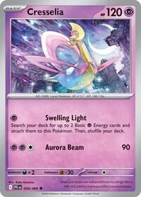 Cresselia 039/094 · Reverse Holo