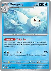 Dewgong 022/094 · Reverse Holo
