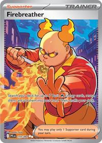 Firebreather 119/094 Phantasmal Flames Pokémon card